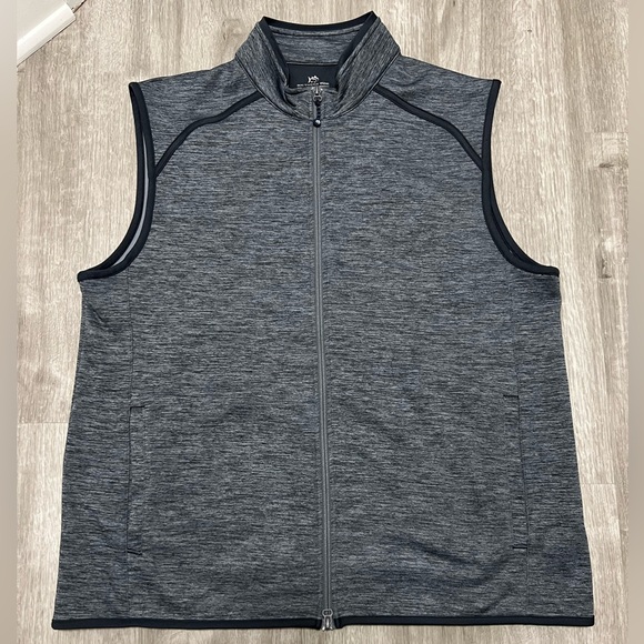 Southern Tide Men’s Gray Zip-Up Vest, like new, size XL - Picture 1 of 8